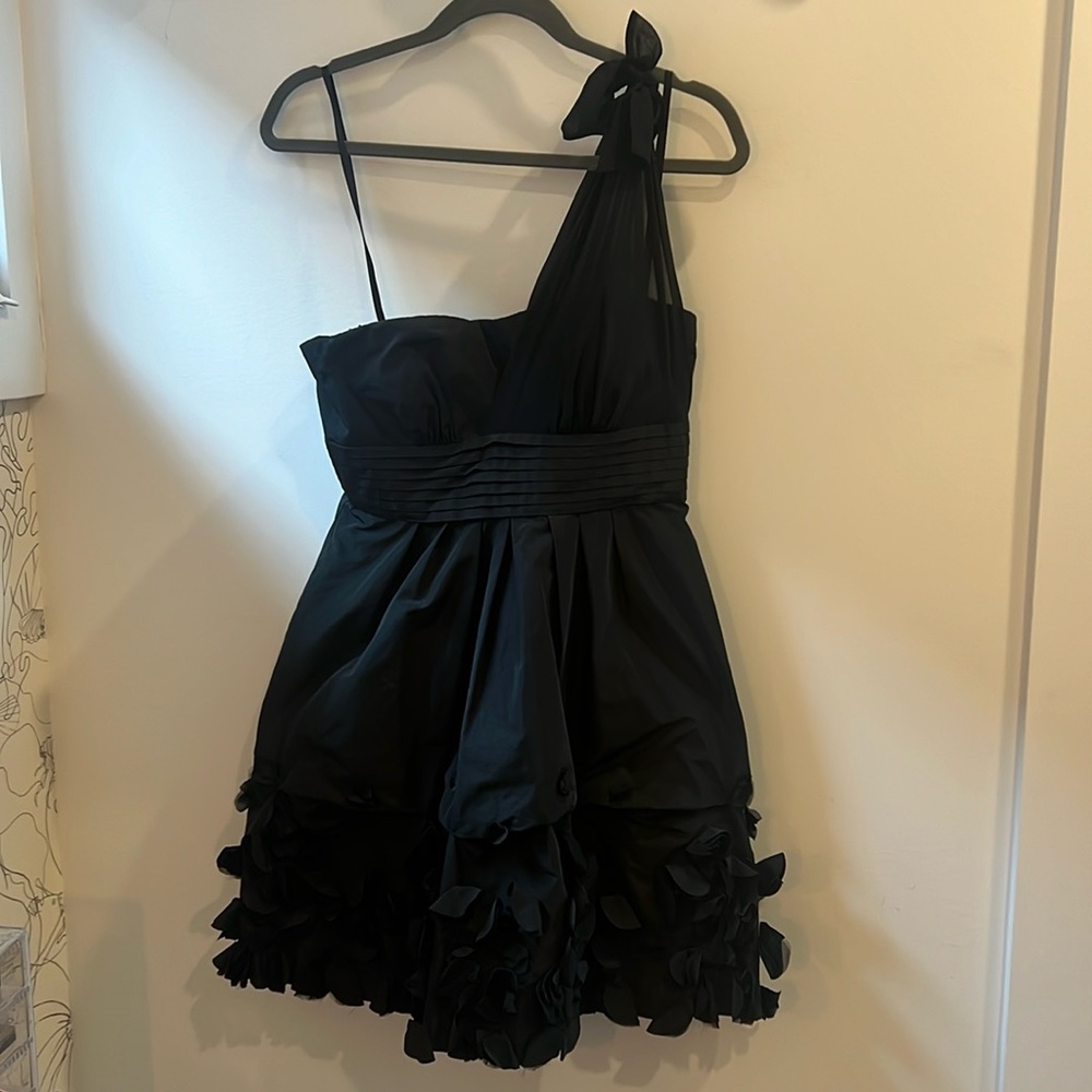 Black BCBG mini dress size 4. worn once!